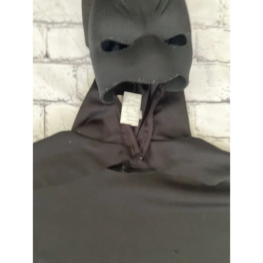 Black Batman Halloween Mask Cape‎ Costume Adult Child Sz Small 35